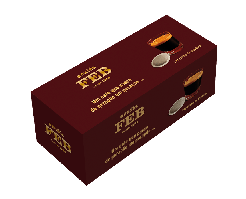 Aromático Pastilhas de Café FEB